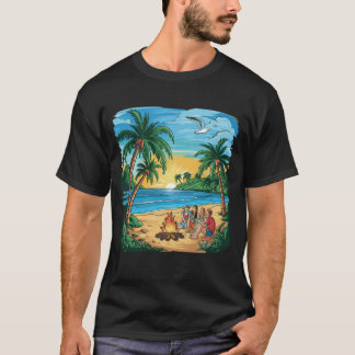 Summer T - Shirt Design Bundle,Sommersurfen