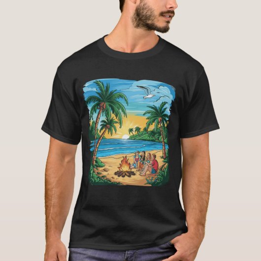 Summer T - Shirt Design Bundle,Sommersurfen (Vorderseite)