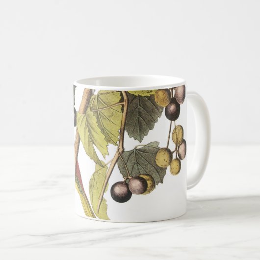 Summer Tanager von Audubon Kaffeetasse (VorderseiteRechts)