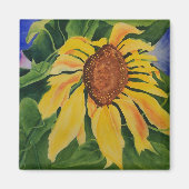 Summer Tango Sunflower Magnet (Vorne)