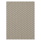 Summer Tapestry Blume auf Sky Blue Tablecloth Tischdecke (Vorderseite)