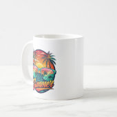 Summer Tasse - Tropischer Sonnenuntergang reflekti (Vorderseite Links)