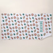 Summer Teacher Wertschätzung Unterrichten nicht le Strandtuch (Vorderseite)