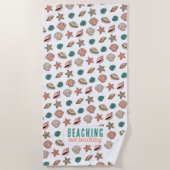Summer Teacher Wertschätzung Unterrichten nicht le Strandtuch (Vorderseite)
