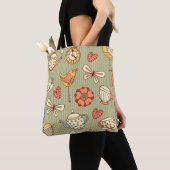 Summer Tee Party: Nahtloses Muster Tasche (Von Nahem)