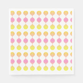 Summer Themed Geometrics Serviette