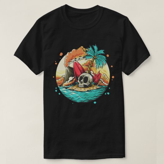 Summer Themed T - Shirt (Design vorne)