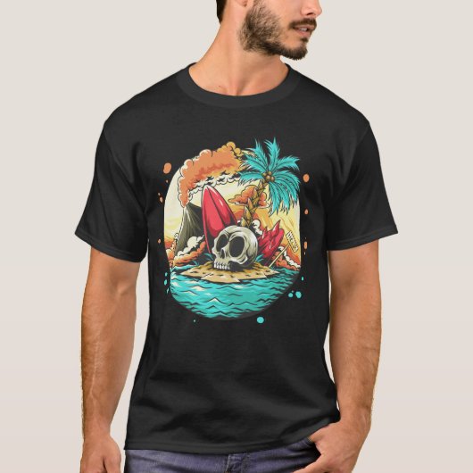 Summer Themed T - Shirt (Vorderseite)