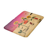 Summer Time Badematte (Schrägansicht)