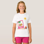 Summer Time Beach Snap Foto T - Shirt (Vorne ganz)