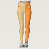 Summer Time Beach Time Sporty genannt Leggings (Vorderseite)