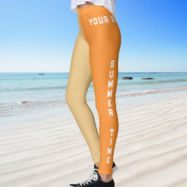 Summer Time Beach Time Sporty genannt Leggings