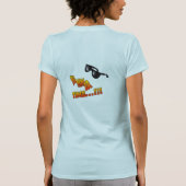 Summer Time Blume App. T-Shirt (Rückseite)