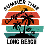 Summer Time California Long Beach T-Shirt<br><div class="desc">Haben Sie im Sommer kalifornische Strände Liebe? Zeigen Sie mit diesem cool gestalteten kalifornischen Shirt Ihren Lieblingsplatz in der Welt. Karo diese netten T - Shirt mit einem Summer Time California Long Beach. Lassen Sie sich von Ihrem Bulldoggen Stolz auf diesen T - Shirt verzaubern. Ändern Sie ganz einfach die...</div>