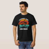 Summer Time California Long Beach T - Shirt (Vorne ganz)