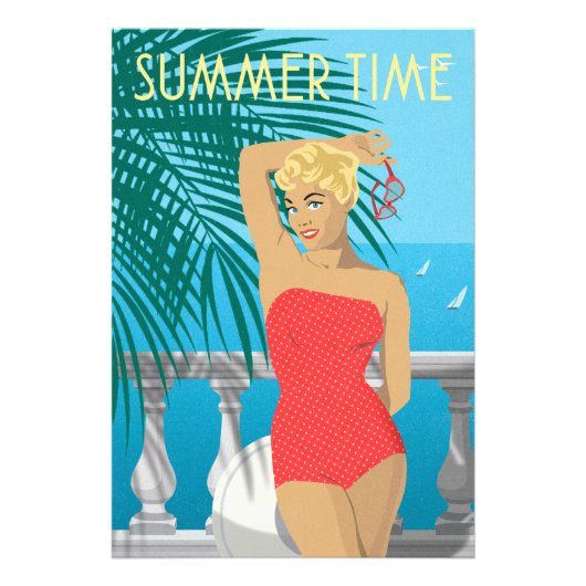 Summer time fotodruck (Vorne)