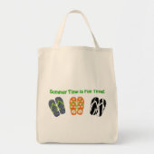 Summer Time is Fun Time Dreh Flop Tote Bag Tragetasche (Vorne)