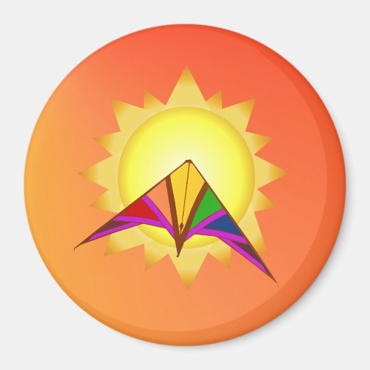 Summer Time Kite Magnet (Vorne)