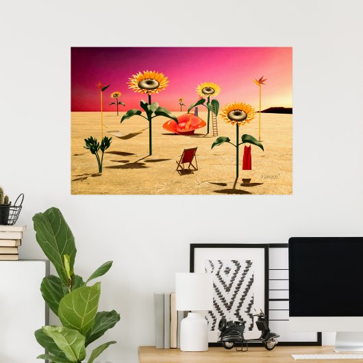 Summer Time Poster (Heimbüro)