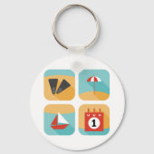 Summer Time Schlüsselanhänger (Rückseite)