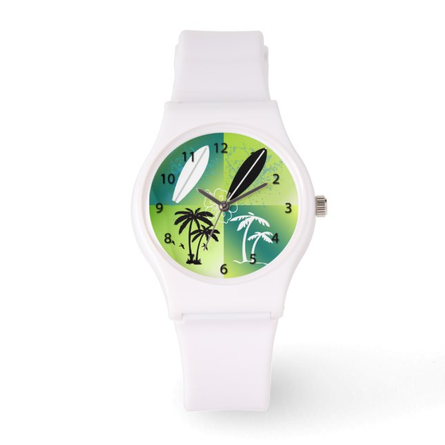 Summer Time Theme Watches für Frauen Armbanduhr (Vorderseite)