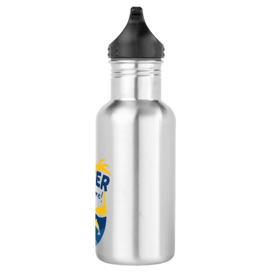 Summer Time Water Bottle Edelstahlflasche (Rechts)