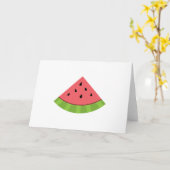 Summer Time Watermelon Karte (Gelbe Blume)