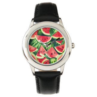 Summer time watermelons armbanduhr