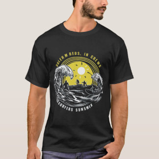 Summer to Shirt Design, Beach T - Shirt Design.