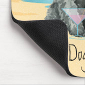 Summer Toy Poodle Mousepad (Ecke)