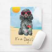 Summer Toy Poodle Mousepad (Mit Mouse)