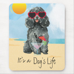 Summer Toy Poodle Mousepad