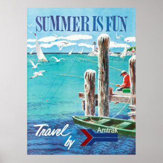 Summer Travel Poster