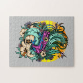 Summer Tree Frog Puzzle (Horizontal)