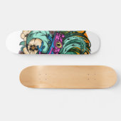 Summer Tree Frog Skateboard (Horizontal)