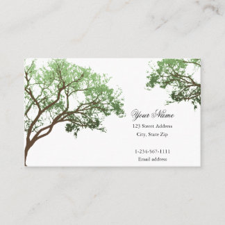Summer Trees Business Card Nr. 2 Visitenkarte