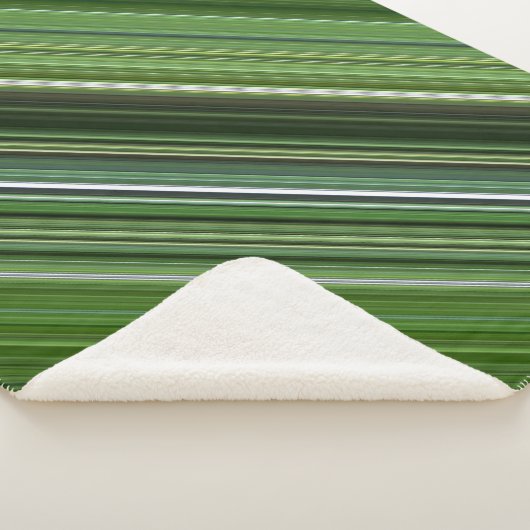 Summer Trees Green Stripe Sherpadecke (3/4)
