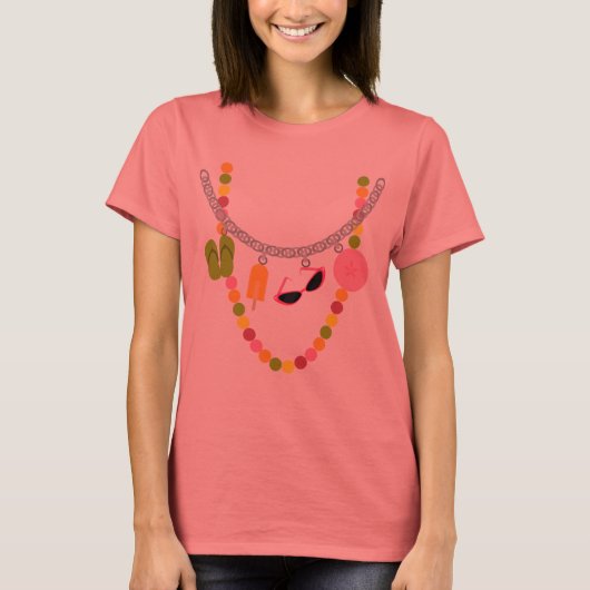 Summer Trompe L’Aug Necklace Shirt (Vorderseite)