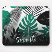 Summer Tropical Blätter Mousepad (Vorne)