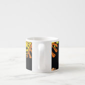 Summer Tropical Blätter Vintages Design Espressotasse (Rückseite)