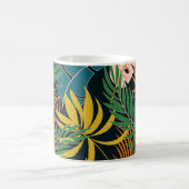 Summer Tropical Bright Pflanze Muster Kaffeetasse (Mittel)