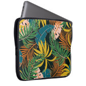 Summer Tropical Bright Pflanze Muster Laptopschutzhülle (Vorne Rechts)