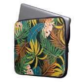 Summer Tropical Bright Pflanze Muster Laptopschutzhülle (Vorderseite Links)