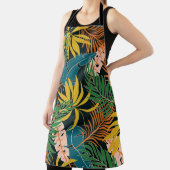 Summer Tropical Bright Pflanze Muster Schürze (InSitu)