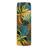 Summer Tropical Bright Pflanze Muster Thermosbecher (Rückseite)