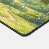 Summer Tropical Coast Mouse Pad Schreibtischunterlage (Ecke)