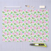 Summer Tropical Flamingo und Blumenmuster Seidenpapier (Handwerk)