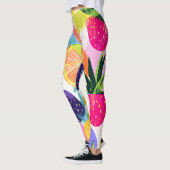 Summer Tropical Fruit Fiesta Leggings (Links)