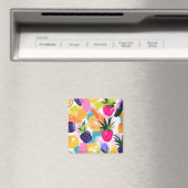 Summer Tropical Fruit Fiesta Magnet (In Situ (Geschirrspüler))