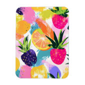 Summer Tropical Fruit Fiesta Magnet (Vertikal)